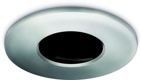 Fixed Downlight Fire rated bezel brushed nickel IP20
