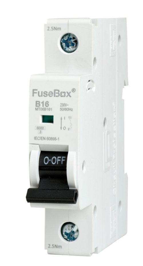FuseBox MCB 16amp B Type MT06B161