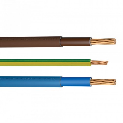 2Mtr Flexi Meter Tail Pack 25mm 6181Y Brown & Blue 16mm 6491X Green Yellow