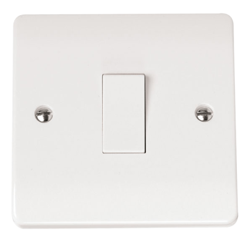 CMA011 10AX 1 Gang 2 Way Plate Switch
