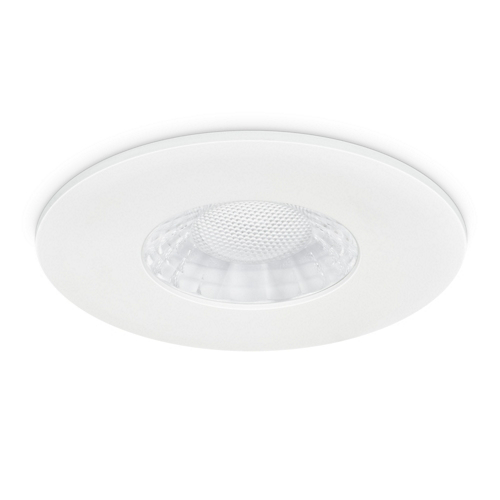 JC1107/WH - White aluminium bezel for use with X50 fire-rated downlight