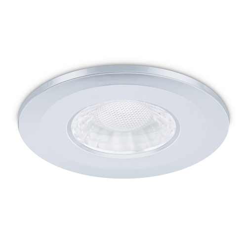 JC1107/CH - Chrome bezel for use with X50 fire-rated downlight