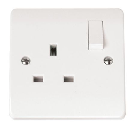 CMA035 Click Mode Switched 1 Gang 13A Socket Outlet
